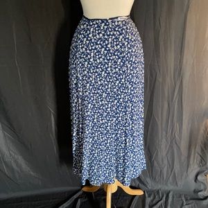 Reformation skirt with slit